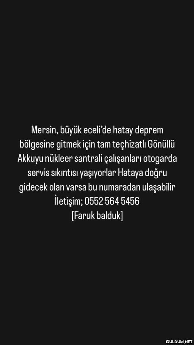 #Mersin #depremzede...