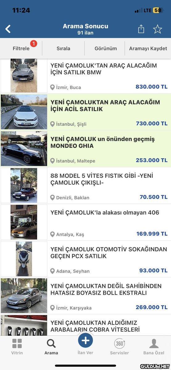 Araç ilanlarında Yeni...
