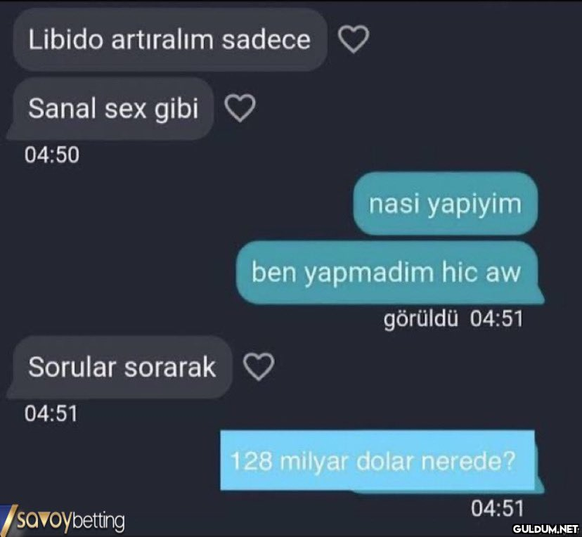 Libido artıralım sadece...
