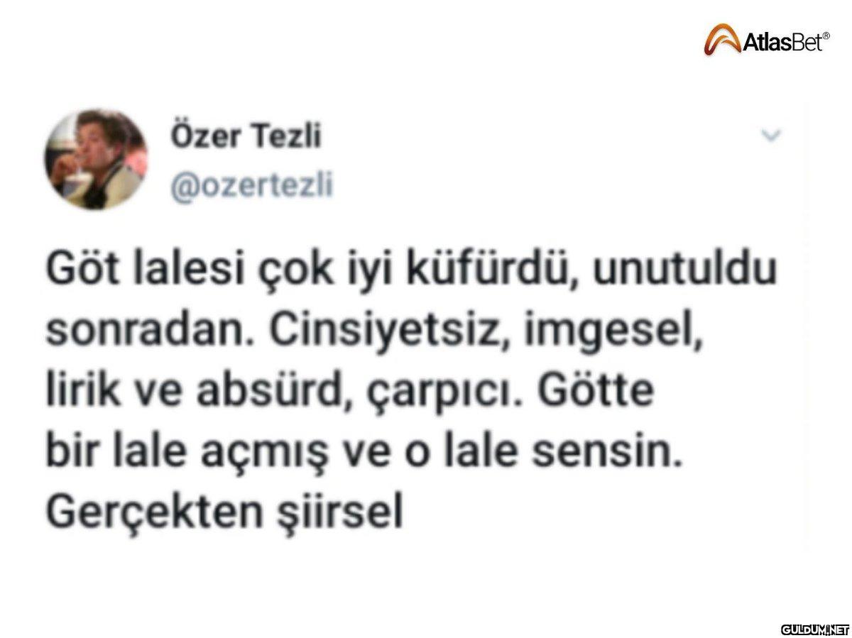 Özer Tezli @ozertezli...
