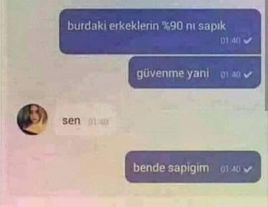 burdaki erkeklerin � ni...
