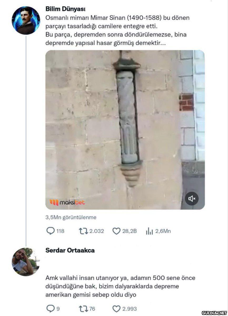 Bilim Dünyası Osmanlı...
