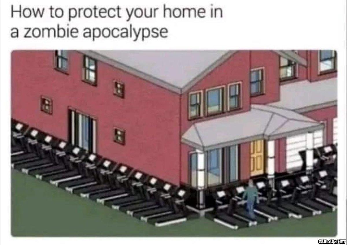 Surround your house with...