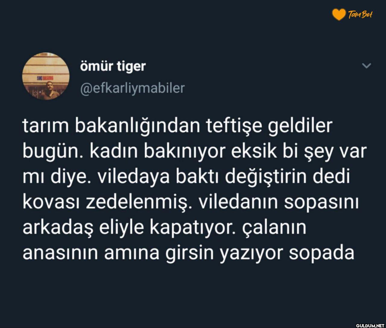 tarım bakanlığından...