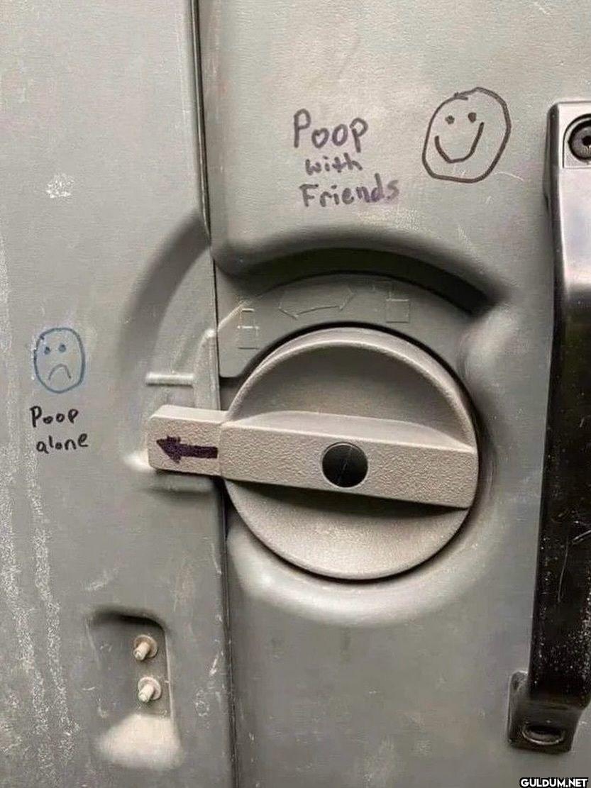 Poop with Friends Poop alone