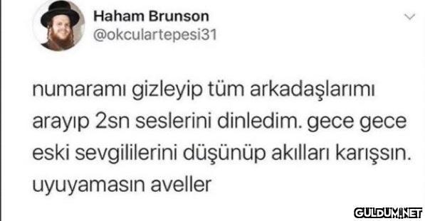 Haham Brunson...