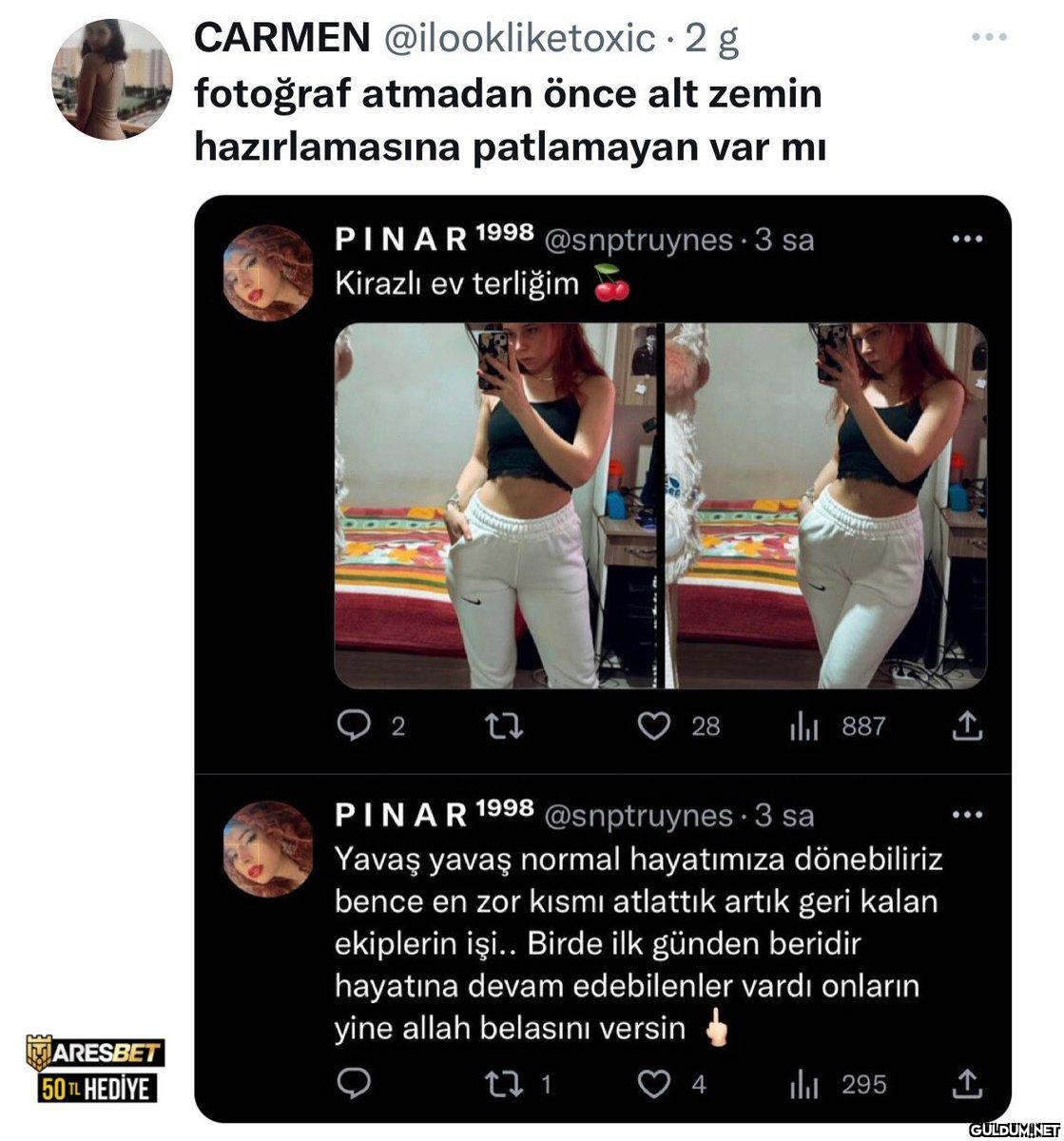 ARESBET 50TL HEDİYE CARMEN...