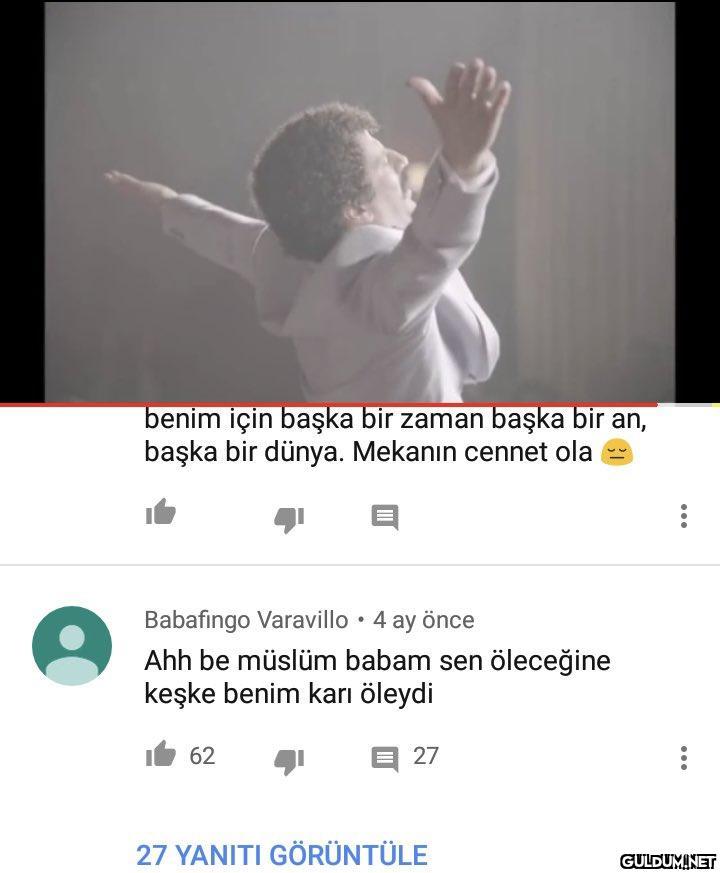 benim için başka bir zaman...