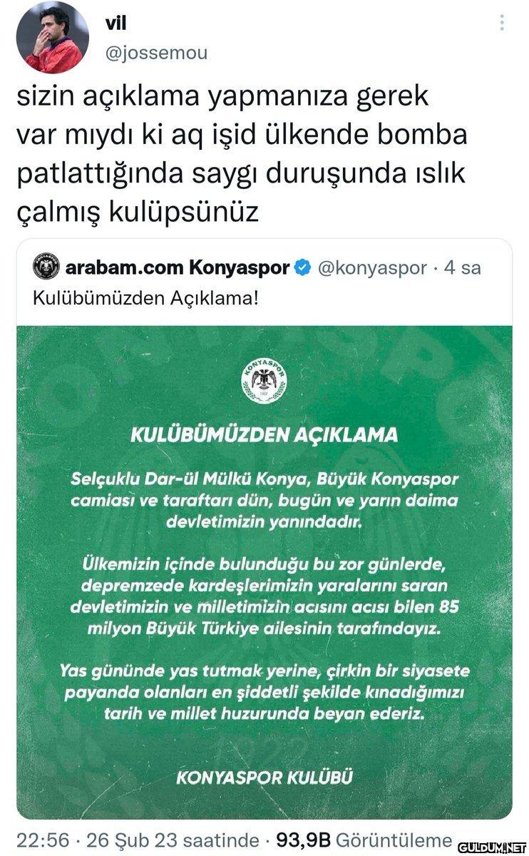 vil @jossemou sizin...