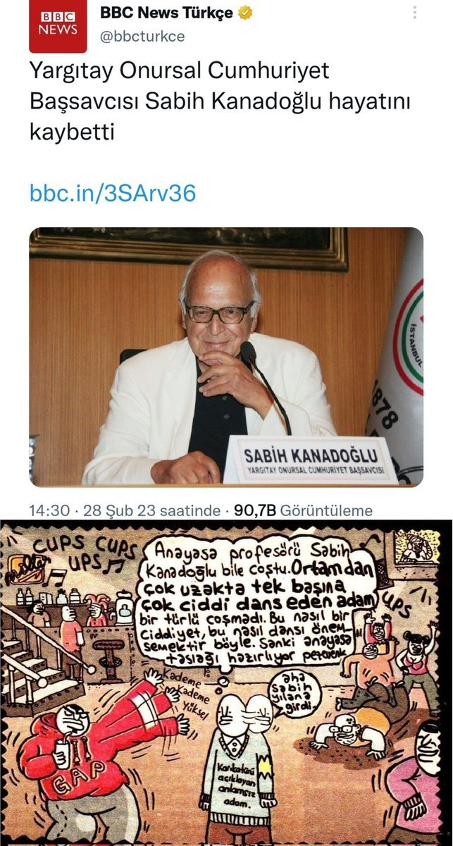 Umut, rahmetliyi de...