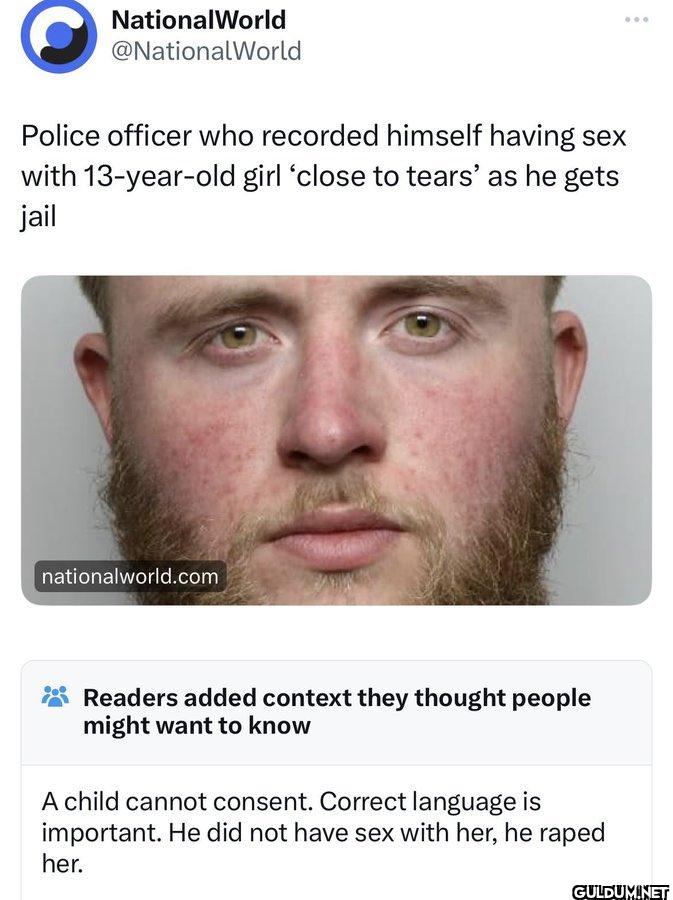 Police officer who...
