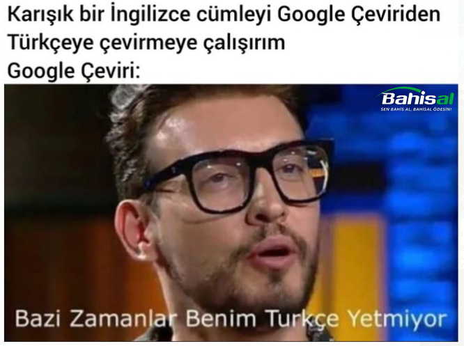 Karışık bir İngilizce...