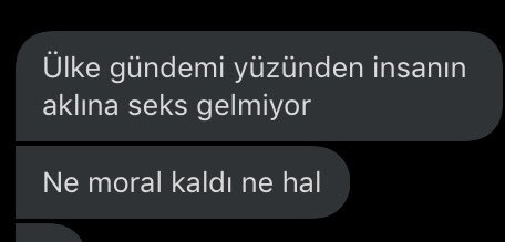 Ülke gündemi yüzünden...
