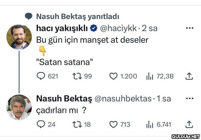 Nasuh Bektaş yanıtladı...