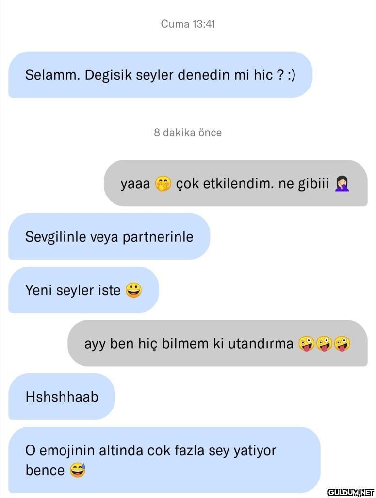 Selamm. Degisik seyler...