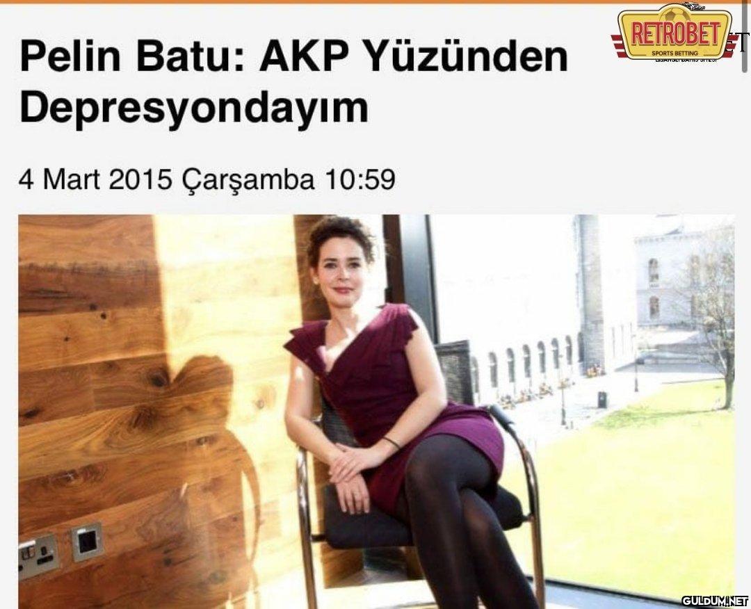 Pelin Batu: AKP Yüzünden...