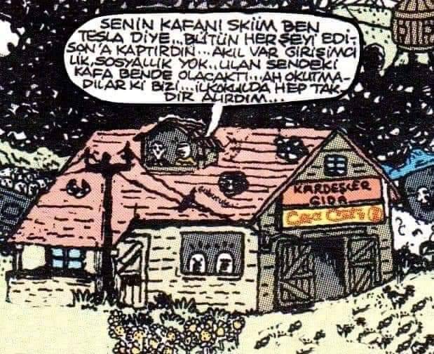 Sürekli icat yapmış, onu...