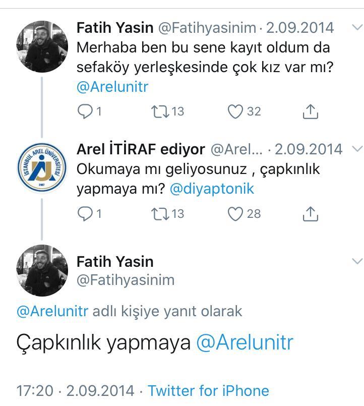 AREL IST CONIVERSIZES...