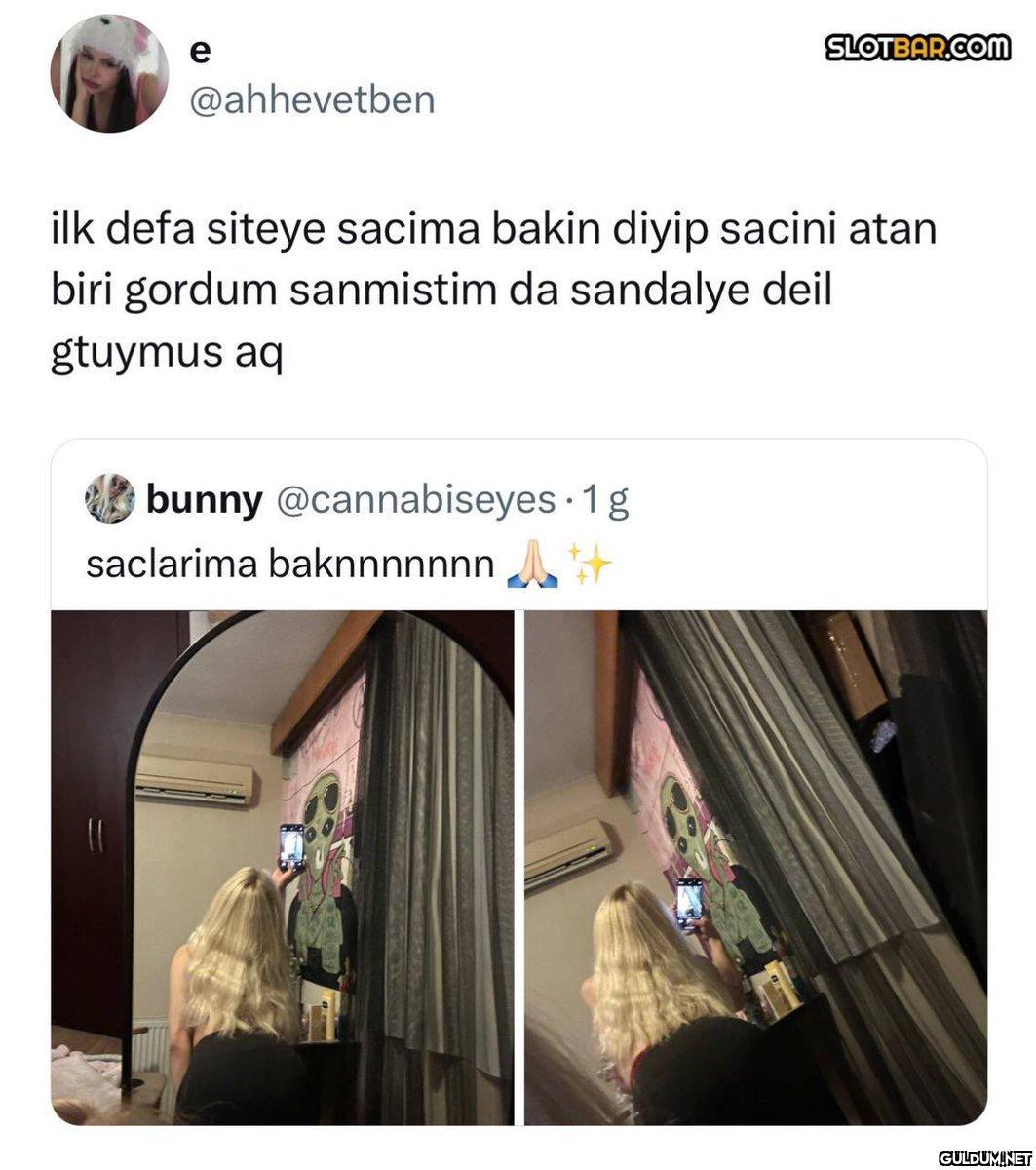 e @ahhevetben ilk defa...