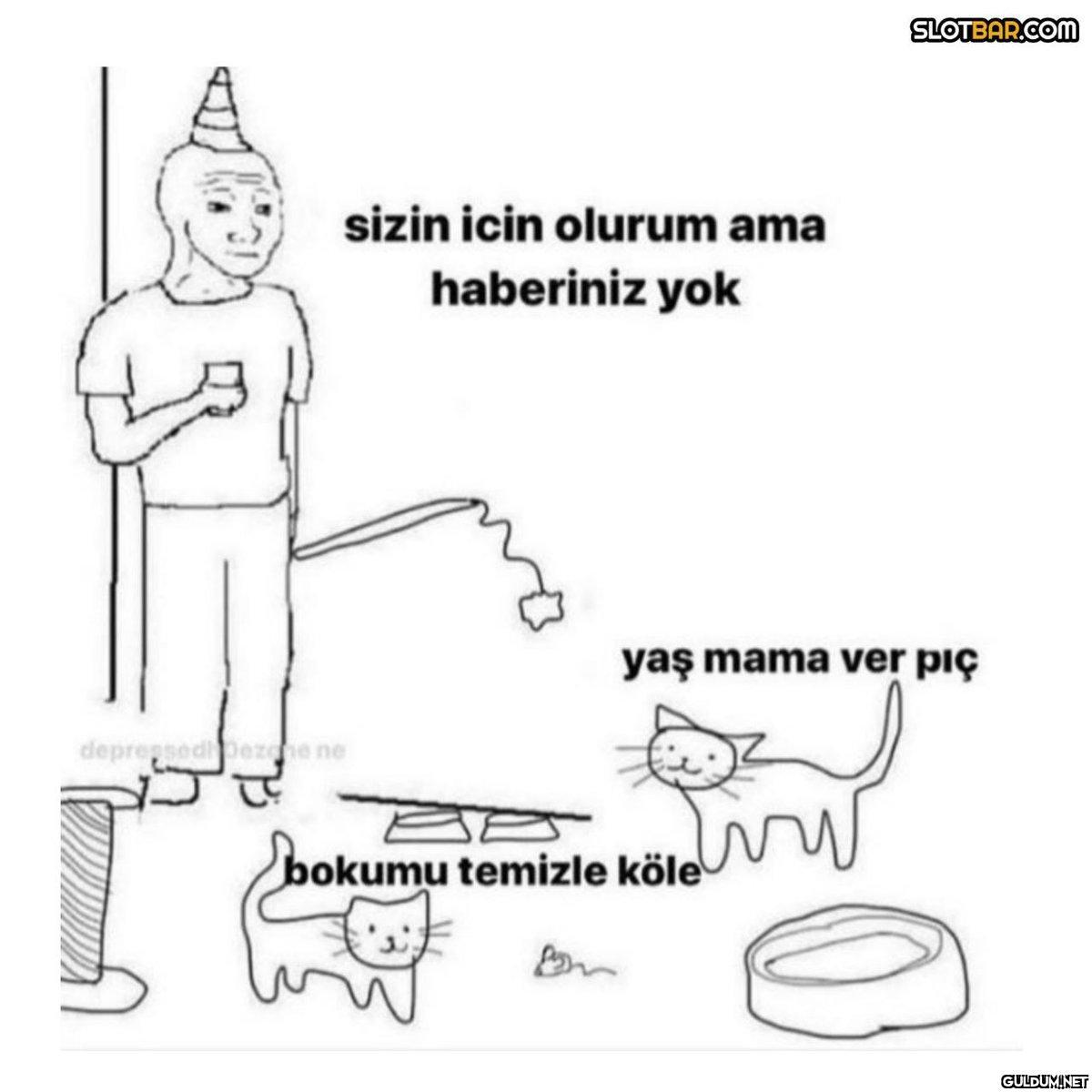 sizin icin olurum ama...