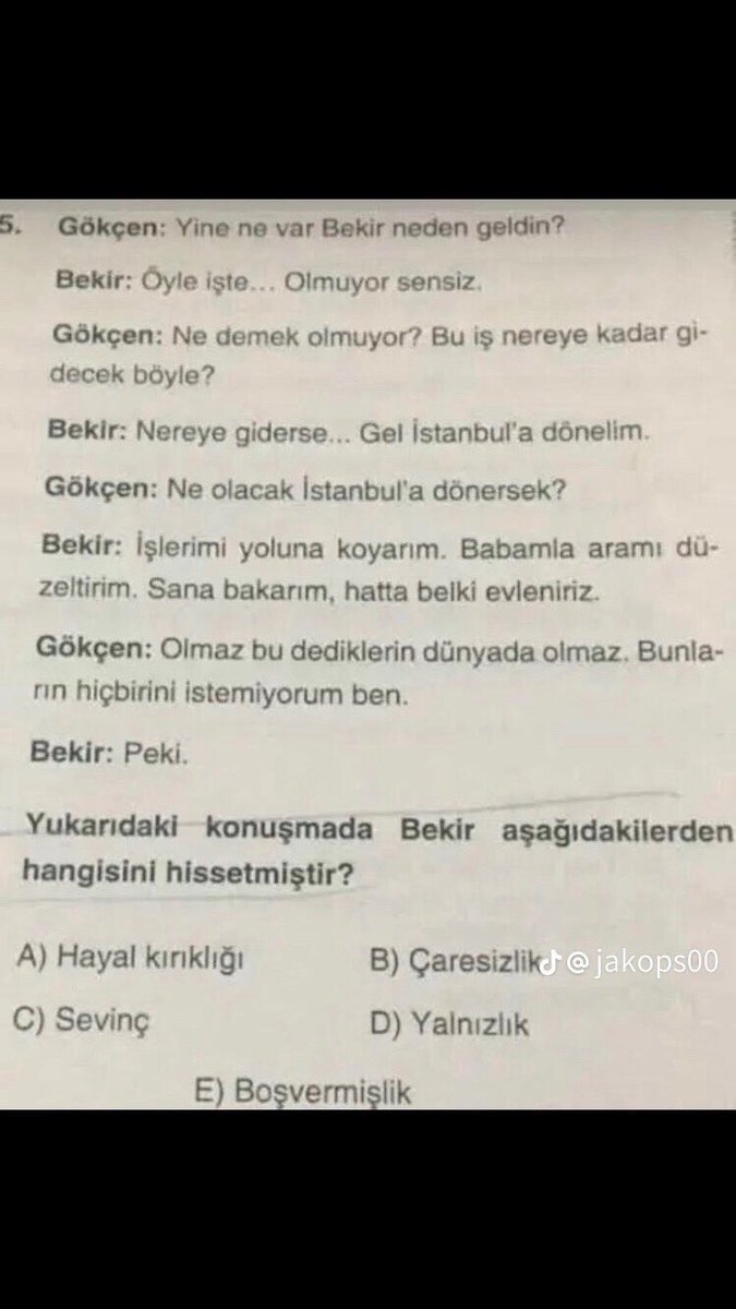 İyiyim hocam 🚬🚬...