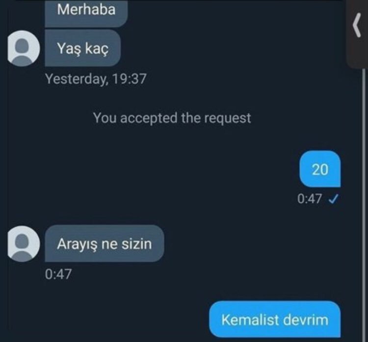 Merhaba Yaş kaç Yesterday,...