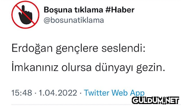 Boşuna tıklama #Haber...