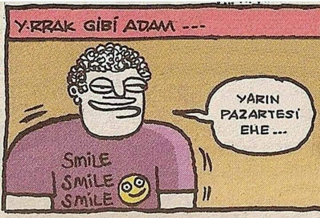 Yarın mesai var, erken...