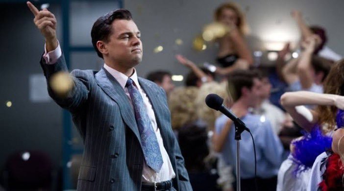 The Wolf of Wall Street...