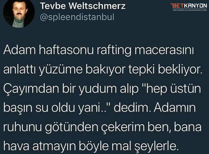Tevbe Weltschmerz...