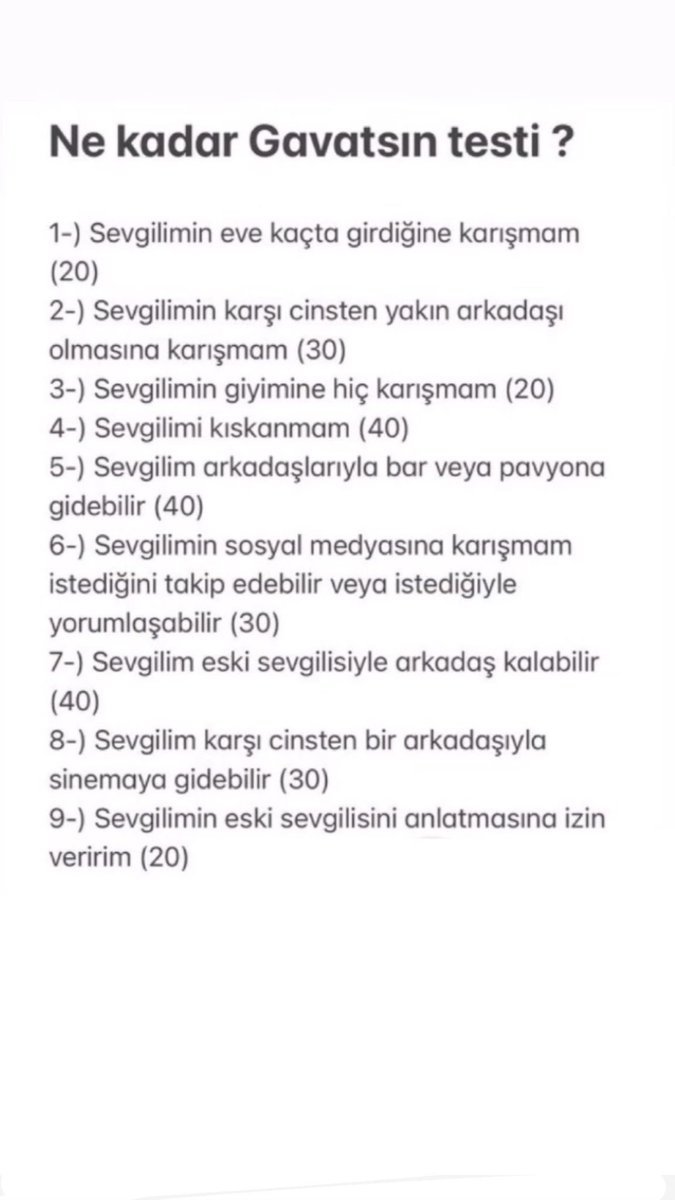 Benden başka 0 alan var...