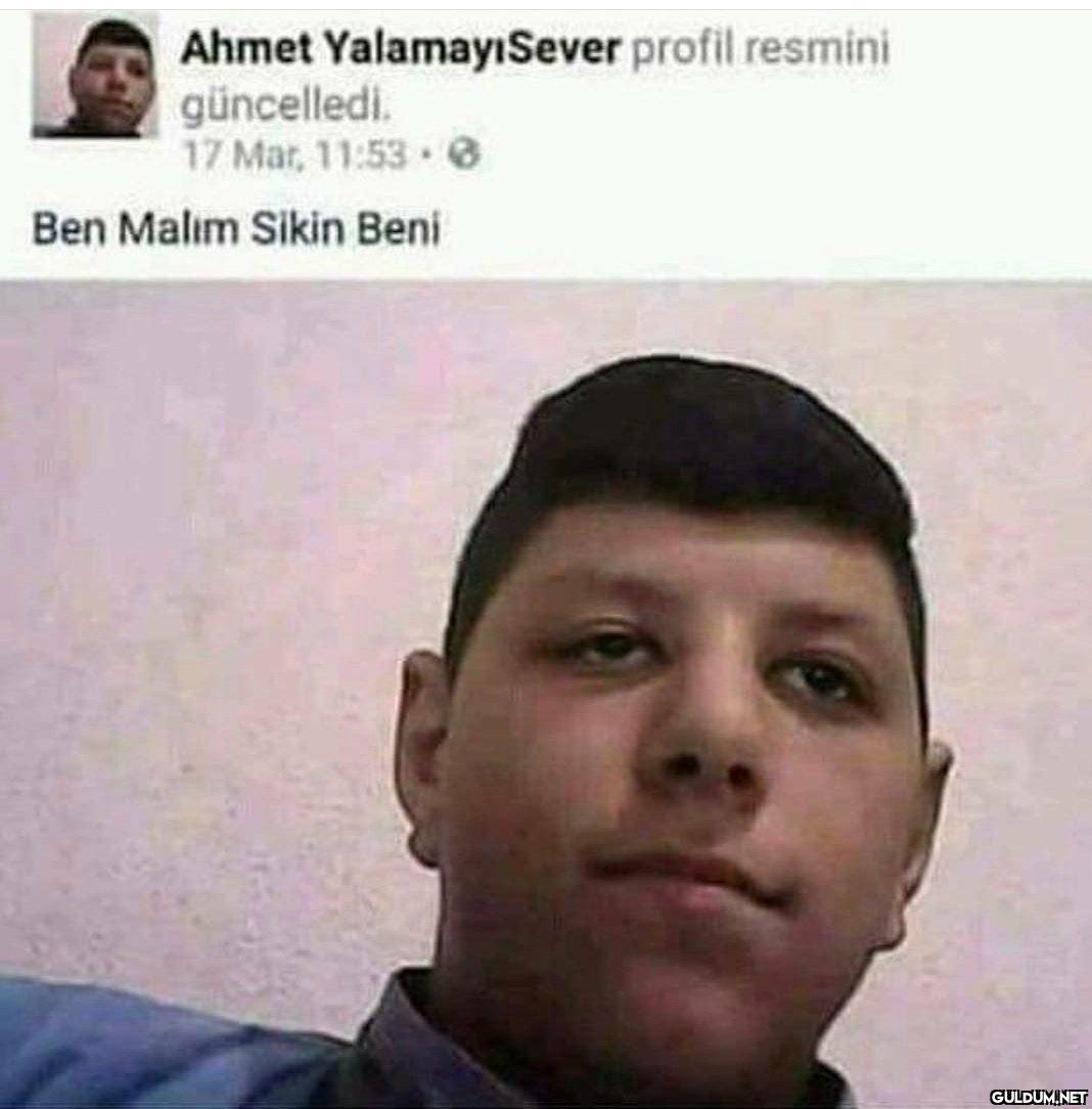 Ahmet YalamayıSever profil...