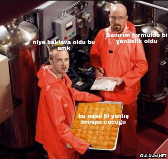 niye baklava oldu bu amk...