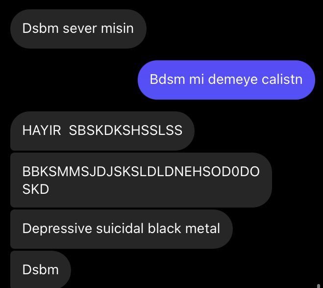 Dsbm sever misin HAYIR...
