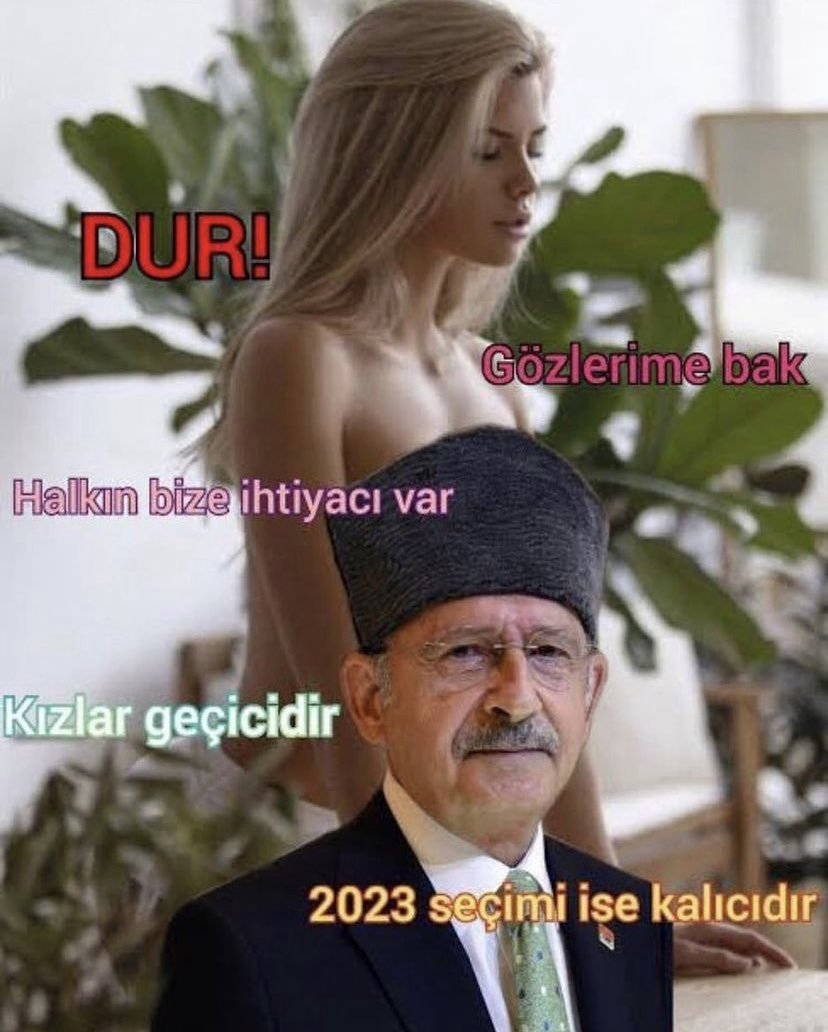 DUR! Halkın bize ihtiyacı...