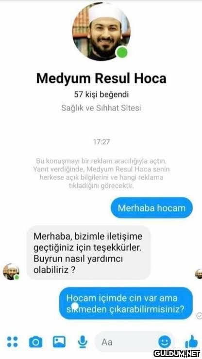 Medyum Resul Hoca 57 kişi...