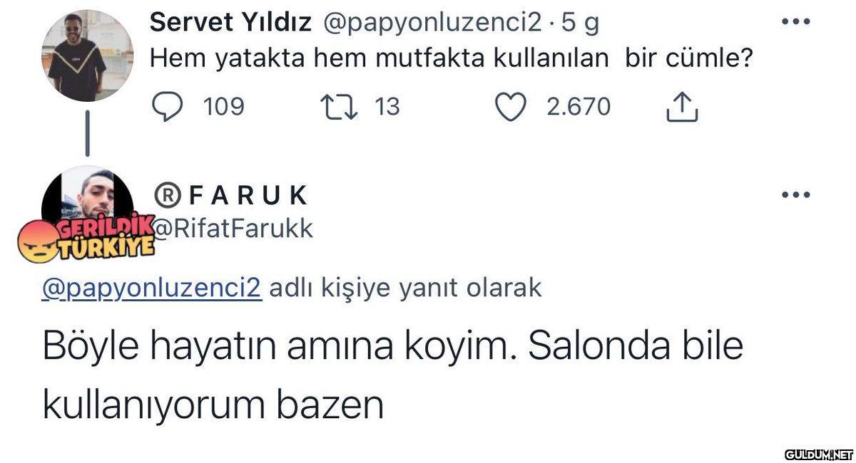 Servet Yıldız...