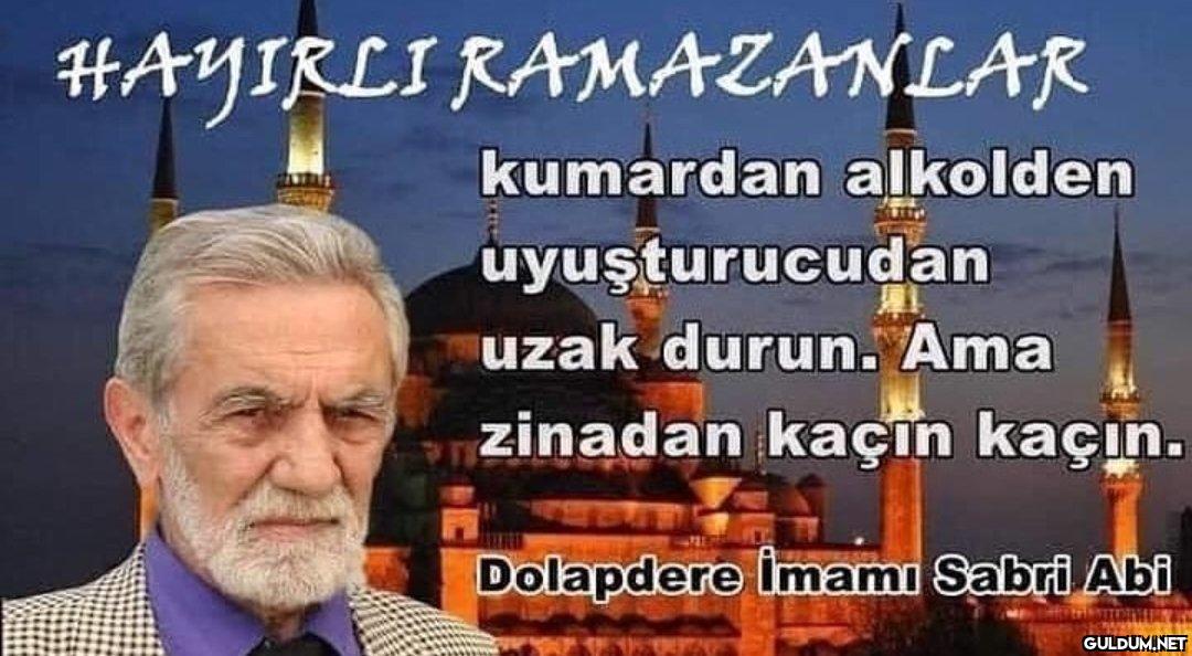 HAYIRLI RAMAZANLAR...