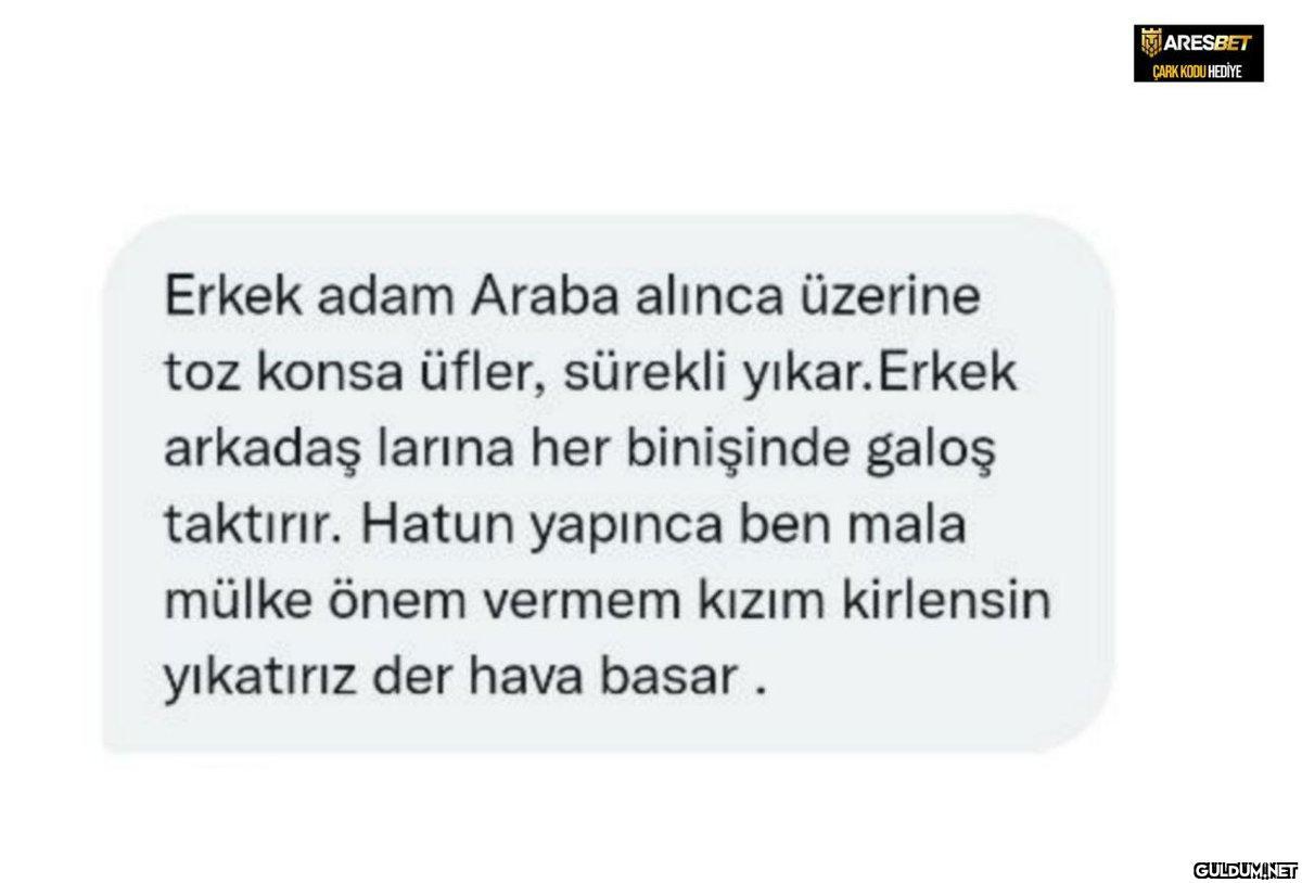 Erkek adam Araba alınca...