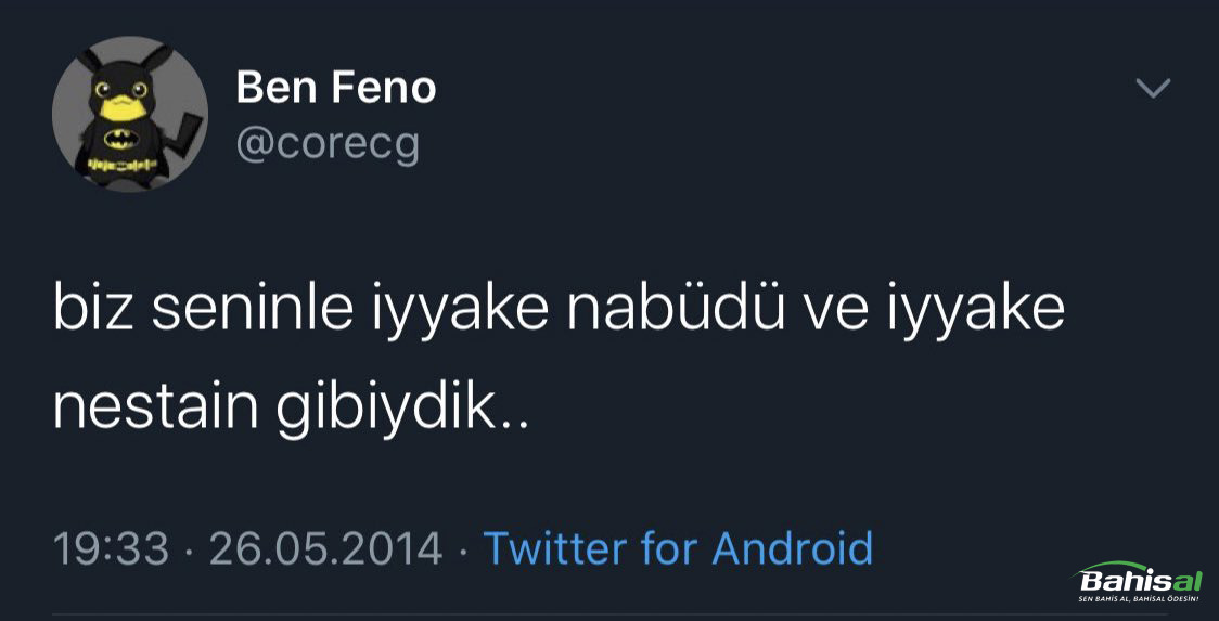jajaja Ben Feno @corecg...