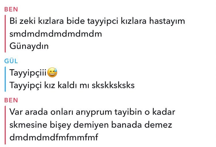BEN Bi zeki kızlara bide...