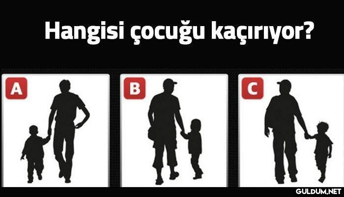 Hangisi çocuğu kaçırıyor? ...