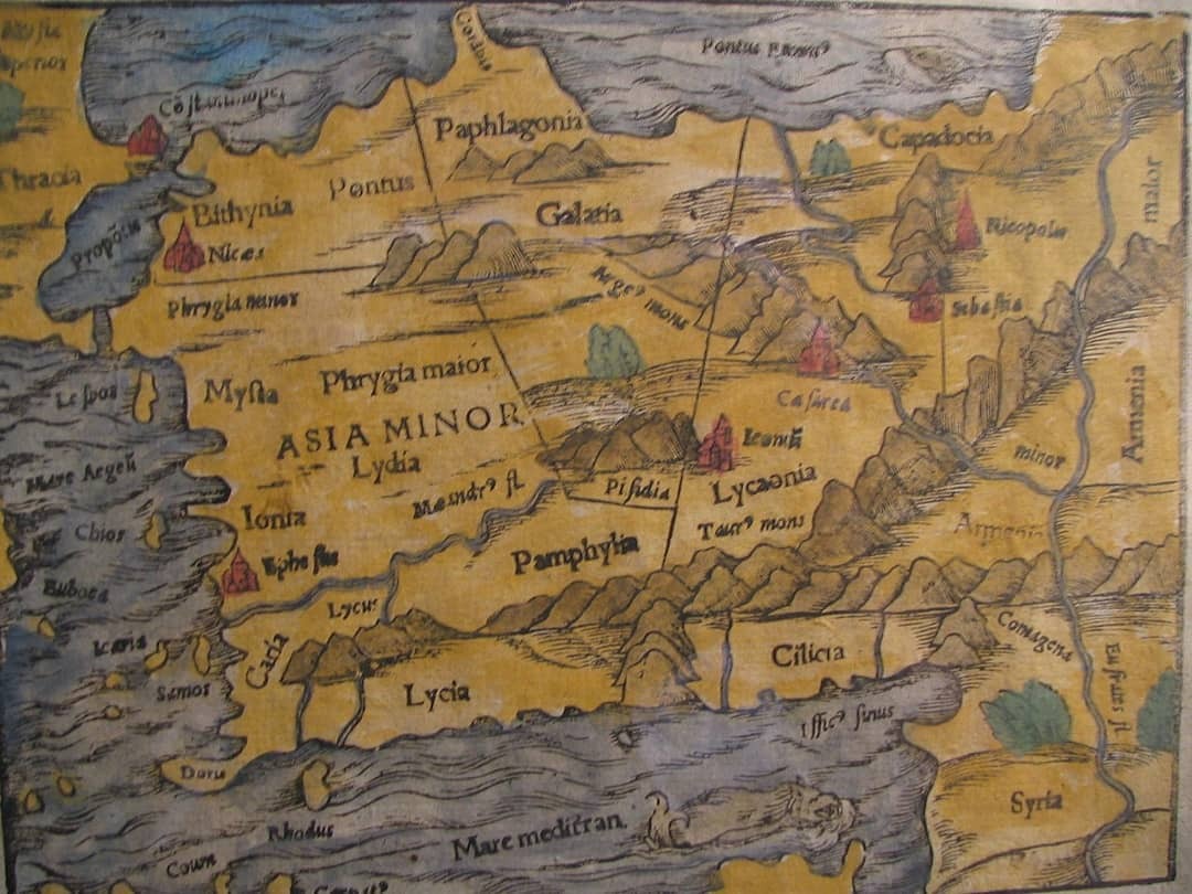 Eski çağda Anadolu'nun...