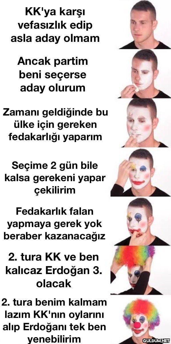 KK'ya karşı vefasızlık...