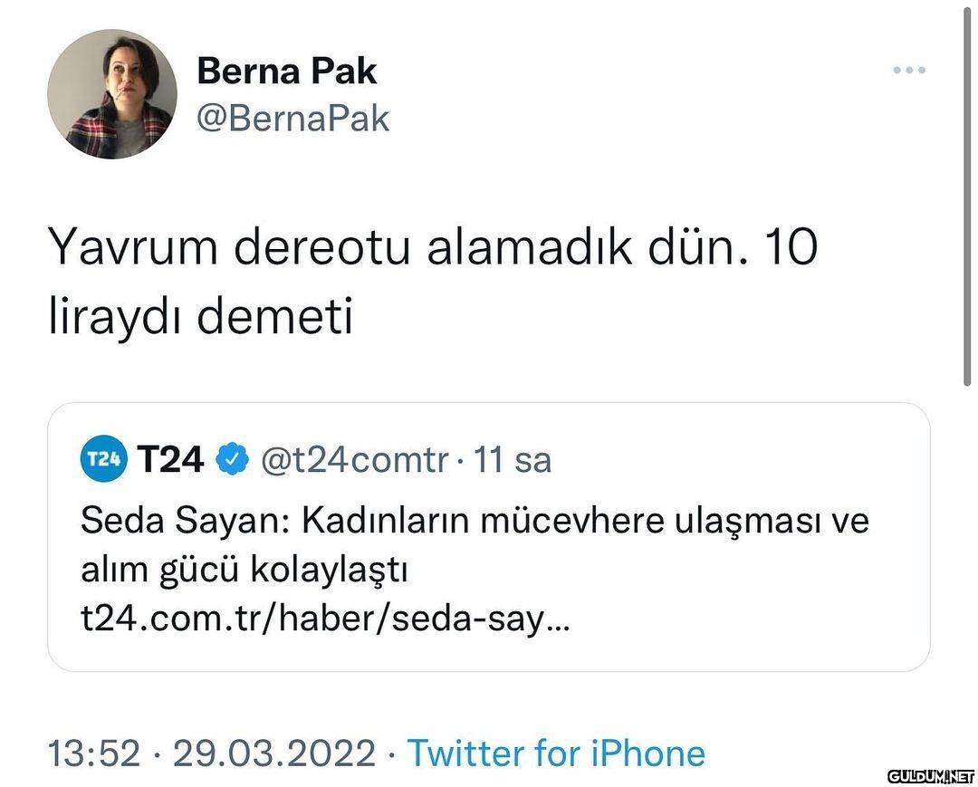 Berna Pak @BernaPak Yavrum...