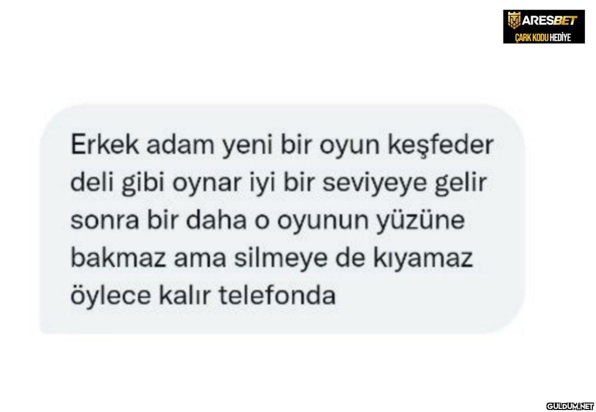 Erkek adam yeni bir oyun...
