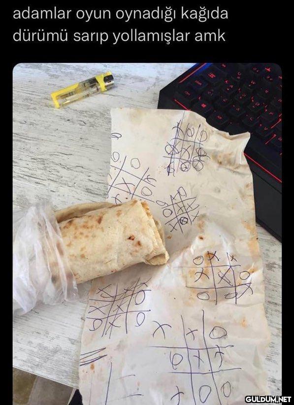 soslu dürüm...