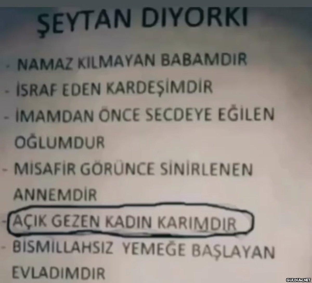 548-) ŞEYTAN DIYORKI...