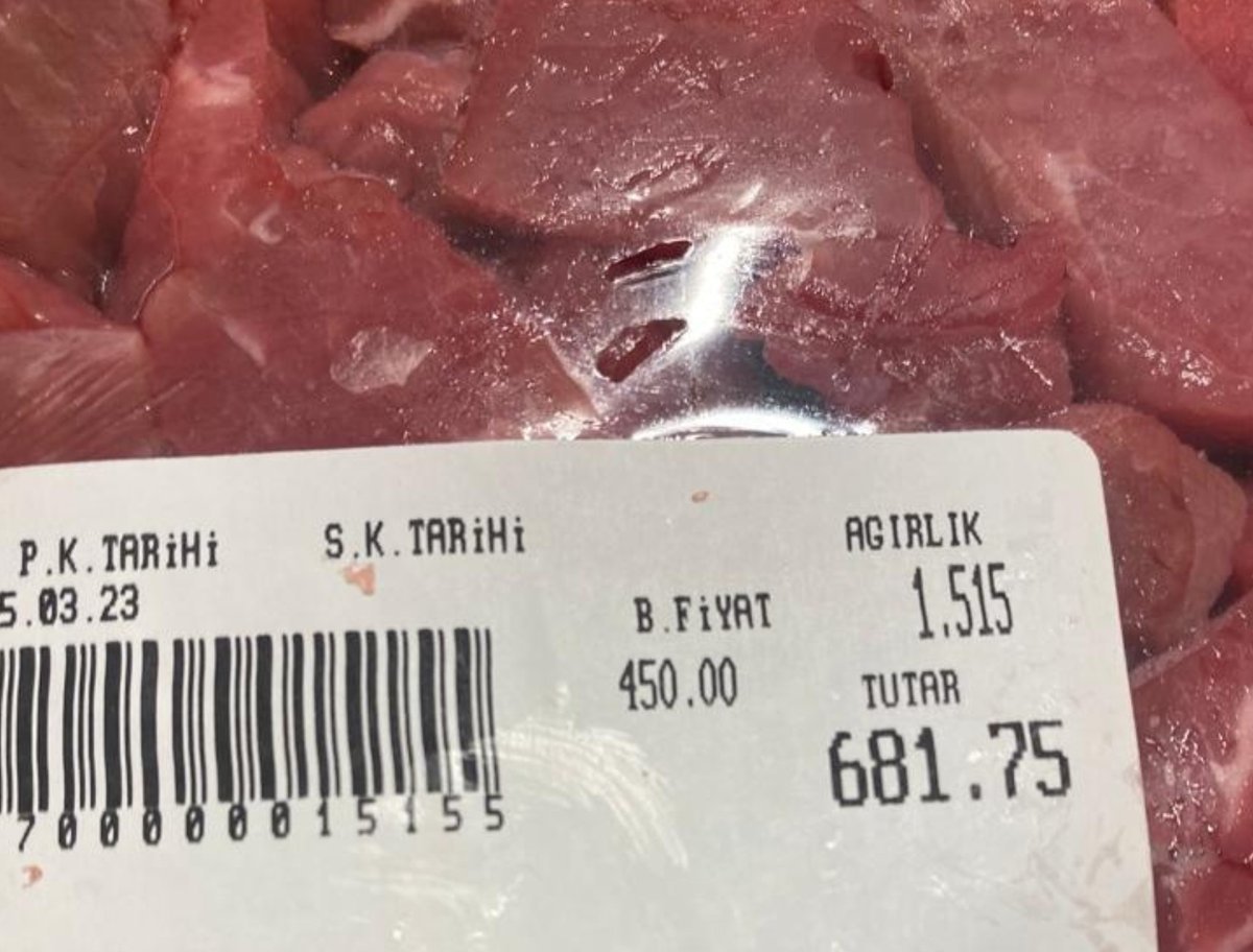 1,5 kg ET 681 TL...