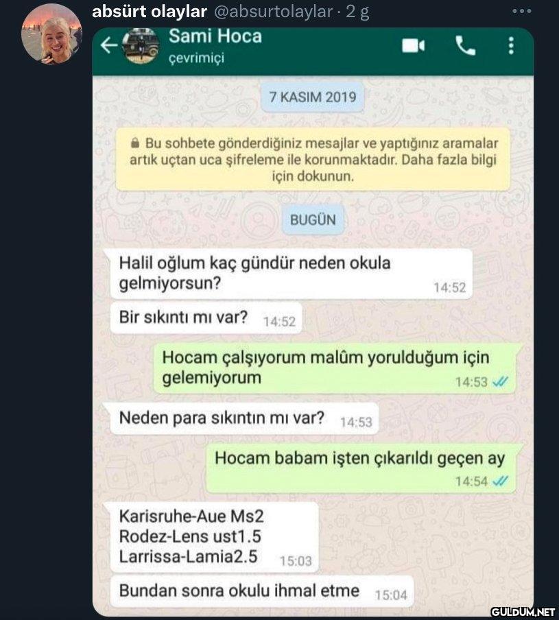 absürt olaylar...